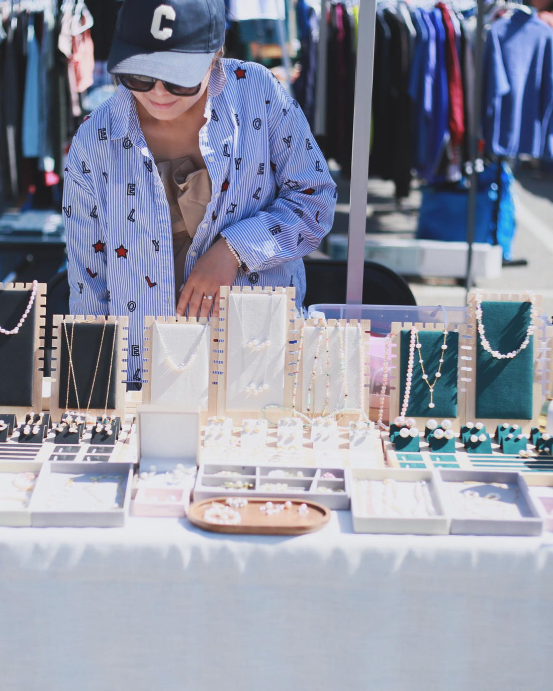 Kairo Jewelry | Pop up shop in Flea Market - De Anza College |  Oct 15, 2024